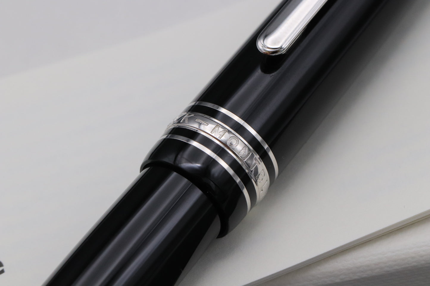 Montblanc Meisterstuck 146 LeGrand Platinum-Coated Fountain Pen - Fine Nib