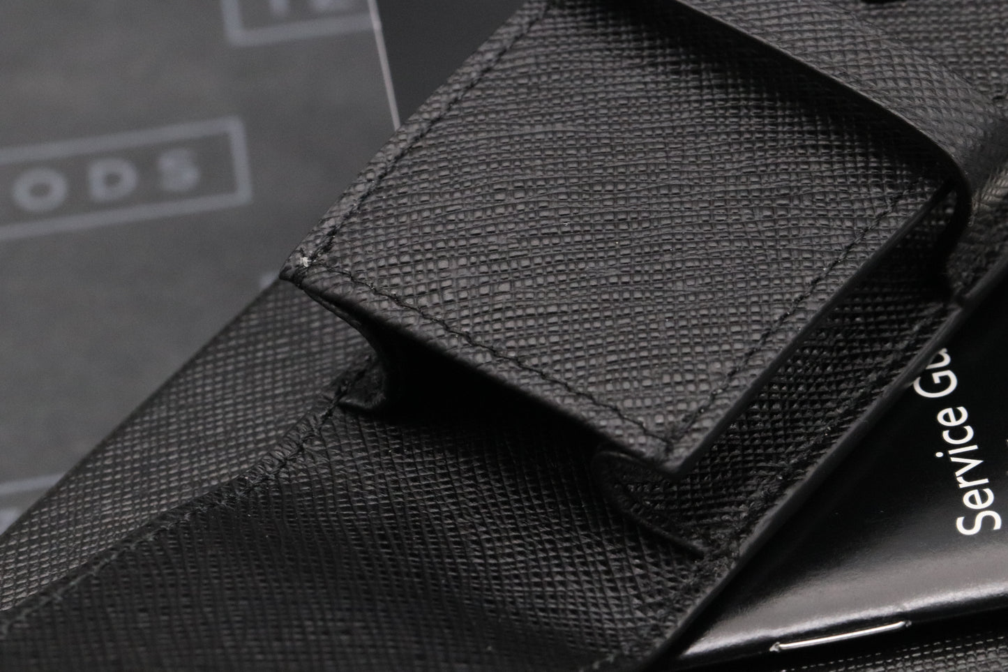 Montblanc Meisterstuck Sartorial Two Pen Black Leather Pouch