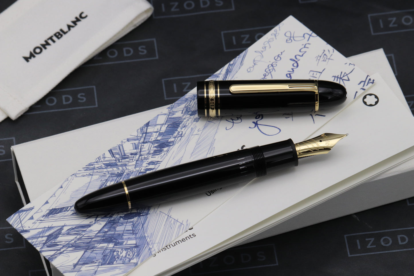 Montblanc Meisterstuck 149 Calligraphy Curved Nib SE Fountain Pen