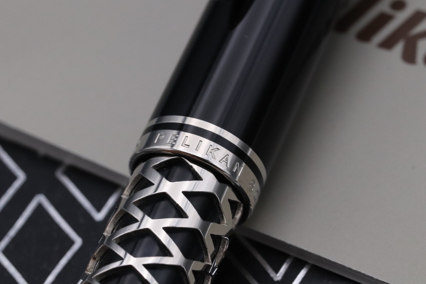 Pelikan Souveran M805 Metal Sleeve Fountain Pen - DIPPED - EF Nib
