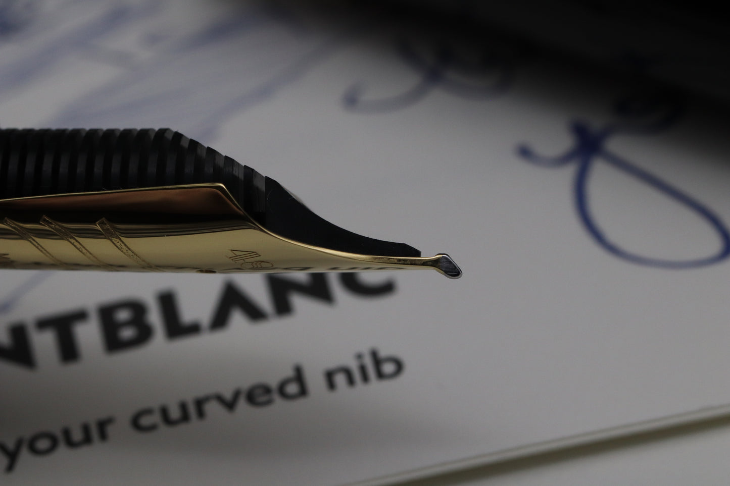 Montblanc Meisterstuck 149 Calligraphy Curved Nib SE Fountain Pen