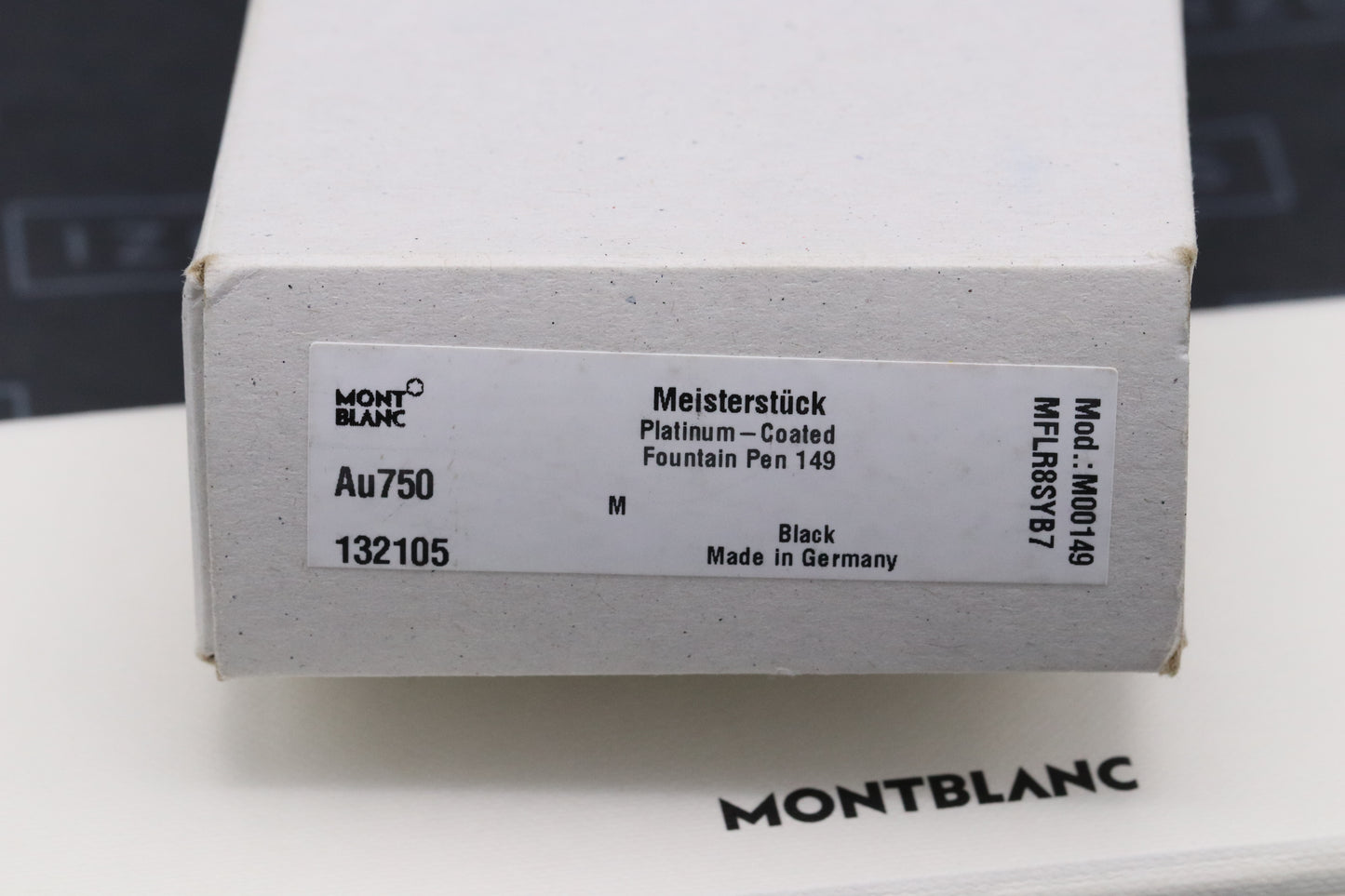 Montblanc Meisterstuck 149 Platinum-Coated Fountain Pen - Fine Nib