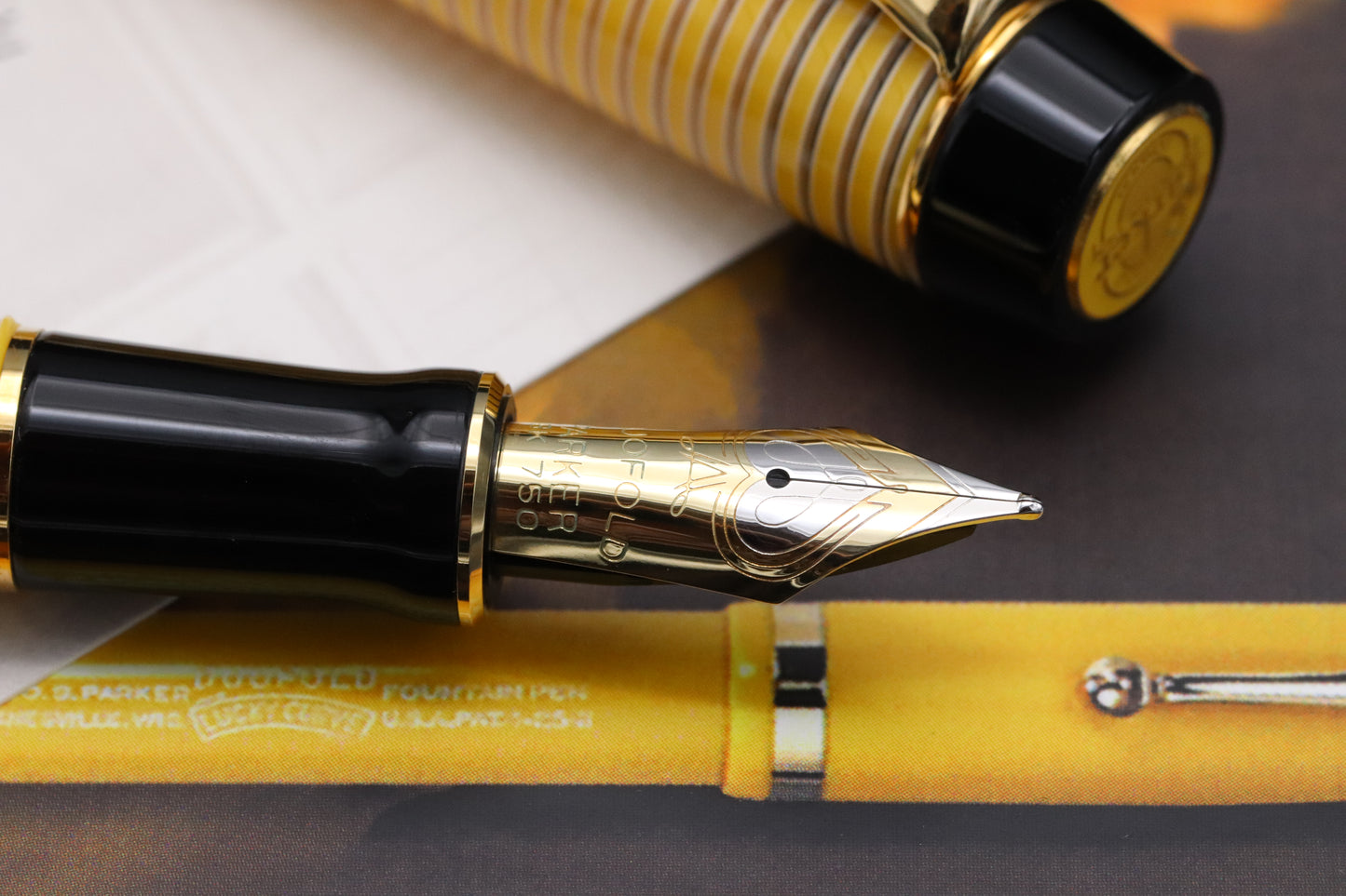 Parker Duofold Centennial 'Bumblebee' Limited Edition Fountain Pen - UNUSED