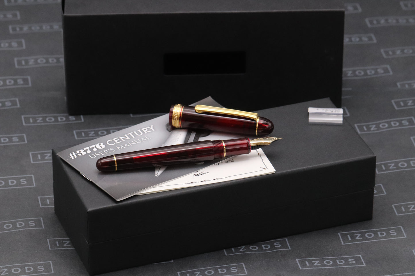 Platinum 3776 Bourgogne Red Fountain Pen - M Nib - UNUSED