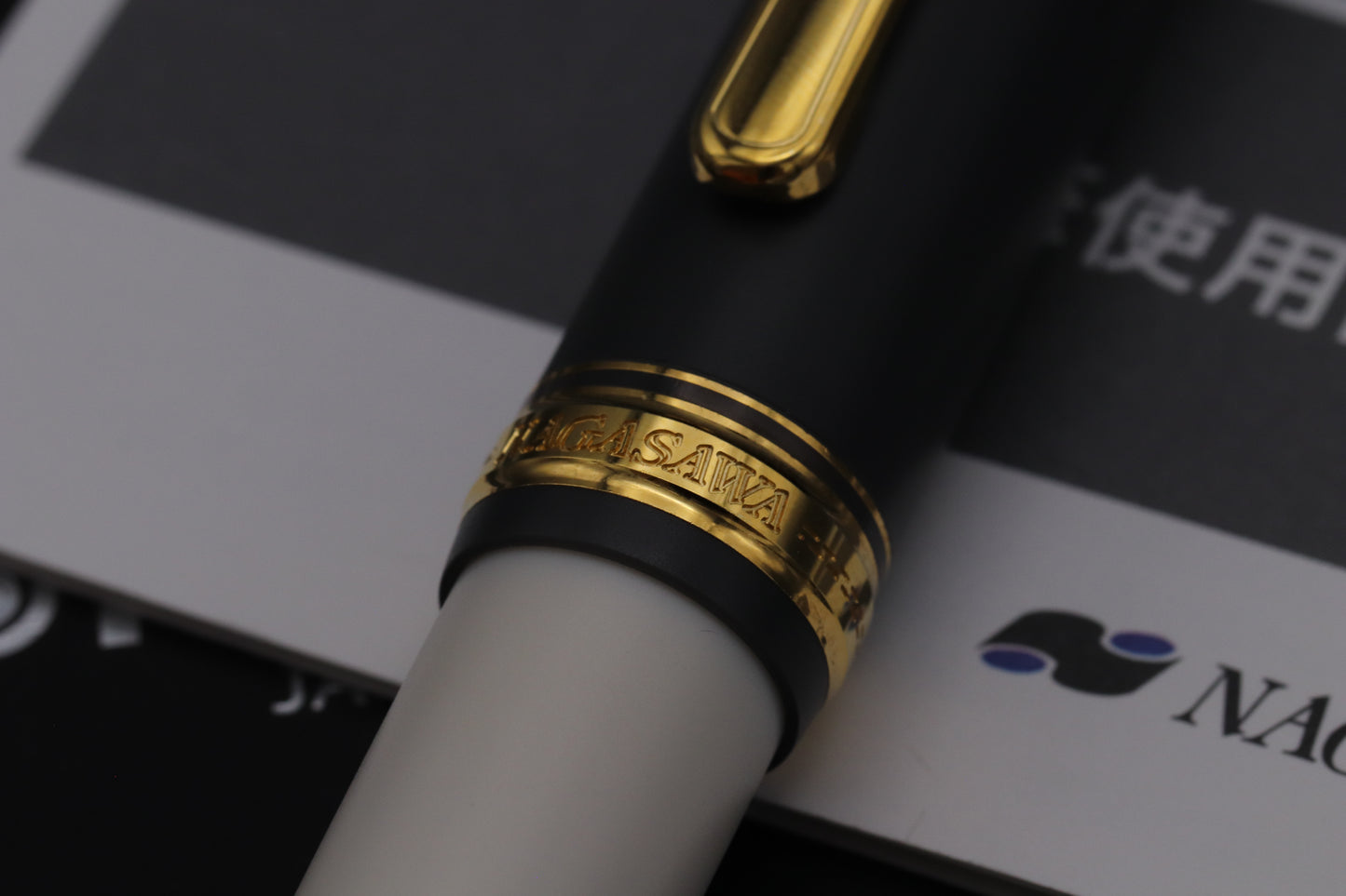 Platinum 3776 Nagasawa Silhouette Fountain Pen - Fine Nib - DIPPED