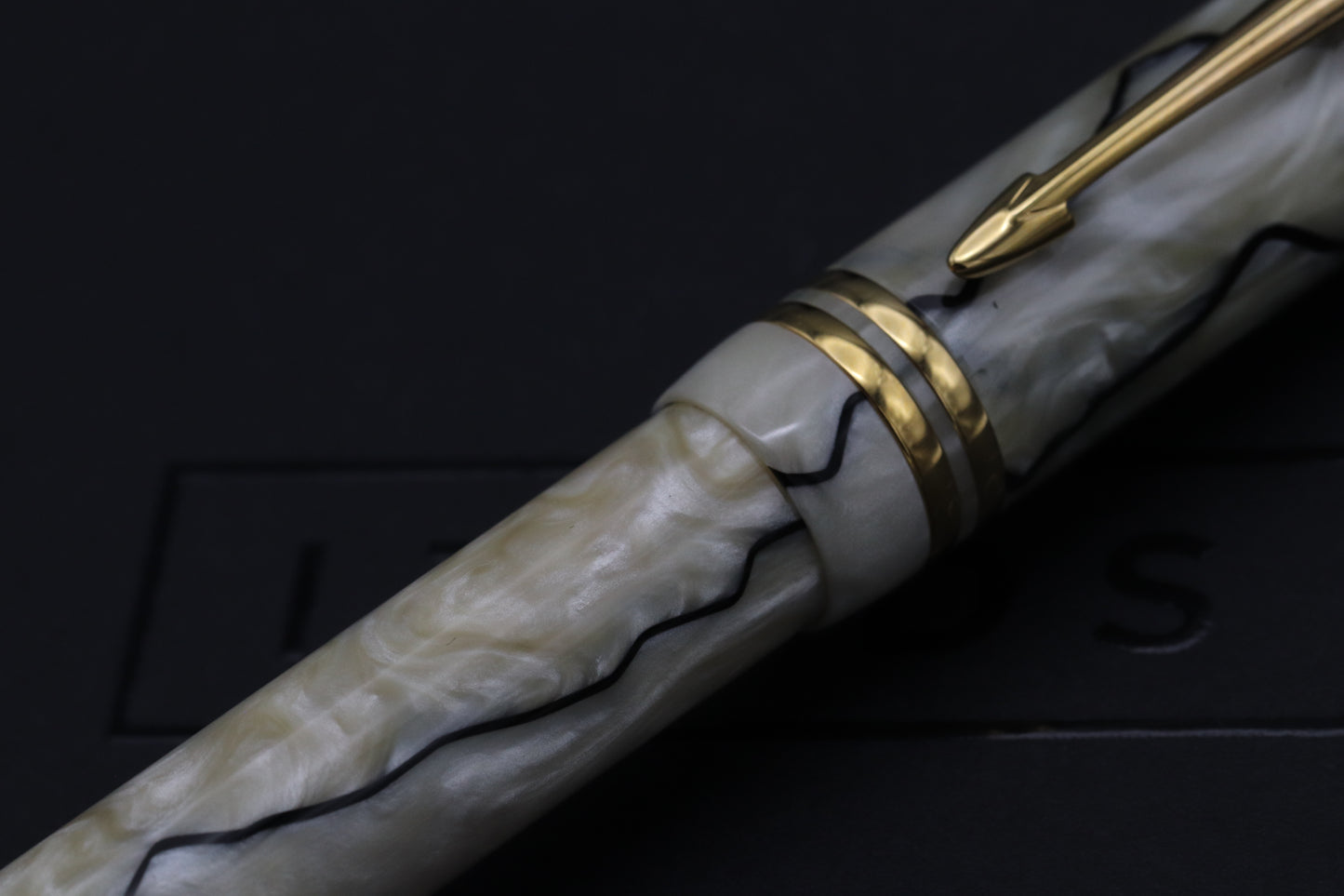 Parker Duofold Centennial MK2 Black and Pearl Fountain Pen