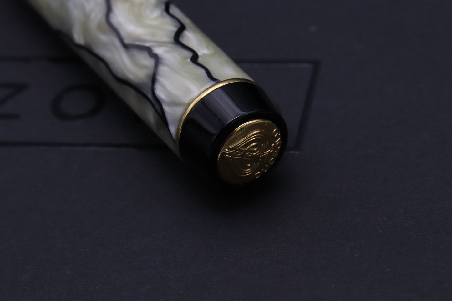 Parker Duofold Centennial MK2 Black and Pearl Fountain Pen