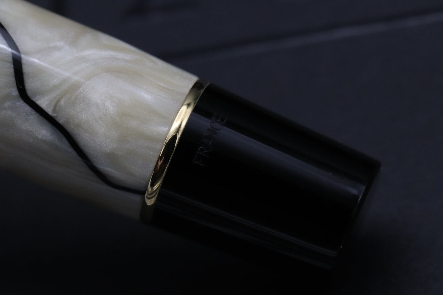 Parker Duofold Centennial MK2 Black and Pearl Fountain Pen