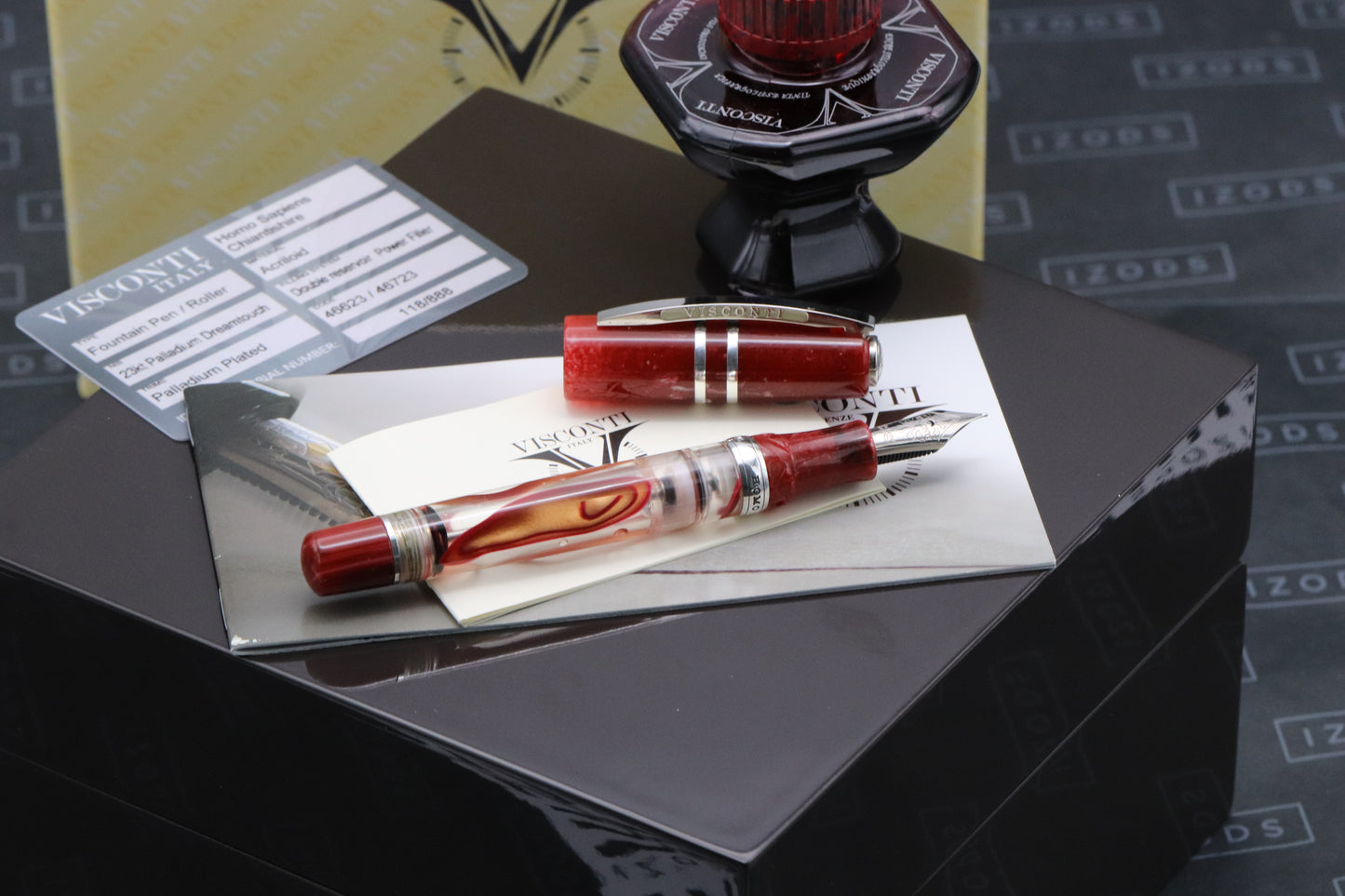 Visconti Homo Sapiens Chiantishire Limited Edition Fountain Pen - 23K Fine Nib
