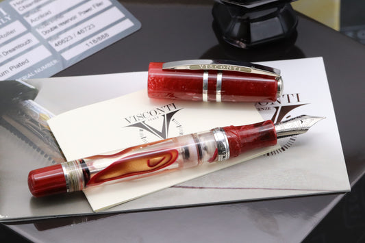 Visconti Homo Sapiens Chiantishire Limited Edition Fountain Pen - 23K Fine Nib