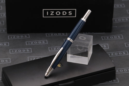 Pilot Capless Kasuri Carbonesque Blue Fountain Pen