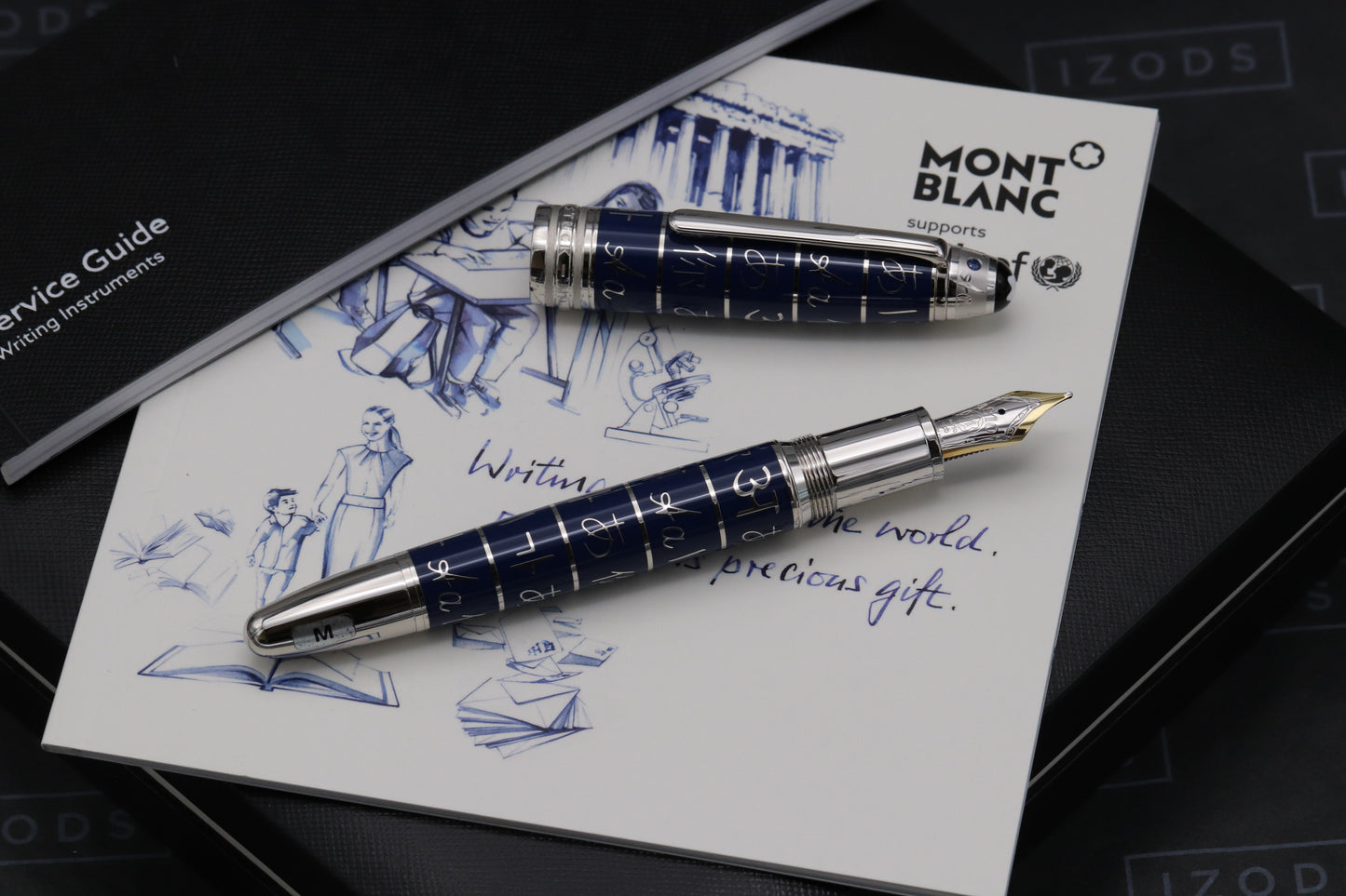 Montblanc Meisterstuck LeGrand UNICEF 2017 Solitaire Fountain Pen - UNUSED