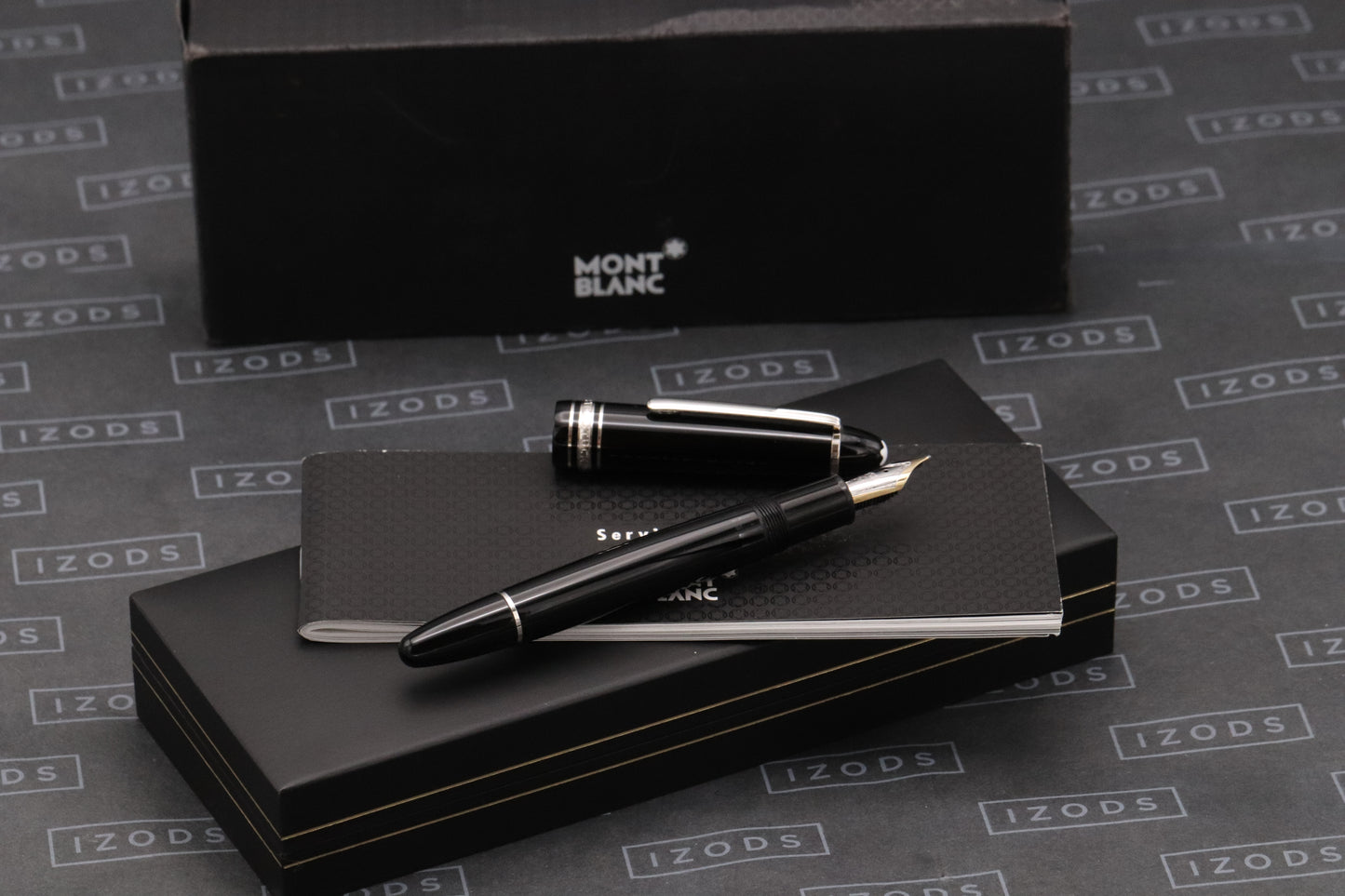 Montblanc Meisterstuck 146 LeGrand Platinum Coated Fountain Pen - Fine Nib