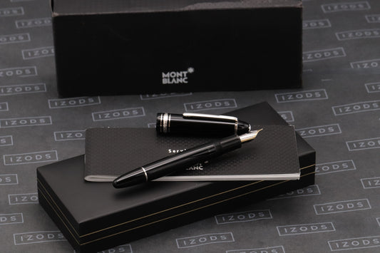 Montblanc Meisterstuck 146 LeGrand Platinum Coated Fountain Pen - Fine Nib