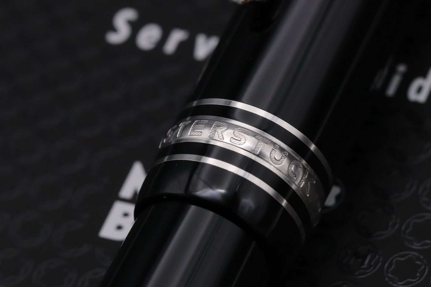 Montblanc Meisterstuck 146 LeGrand Platinum Coated Fountain Pen - Fine Nib