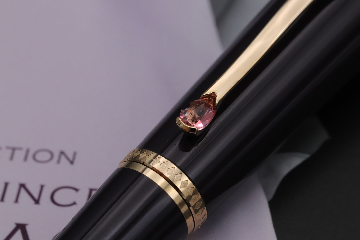 Montblanc Princesse Grace de Monaco Purple Ballpoint Pen