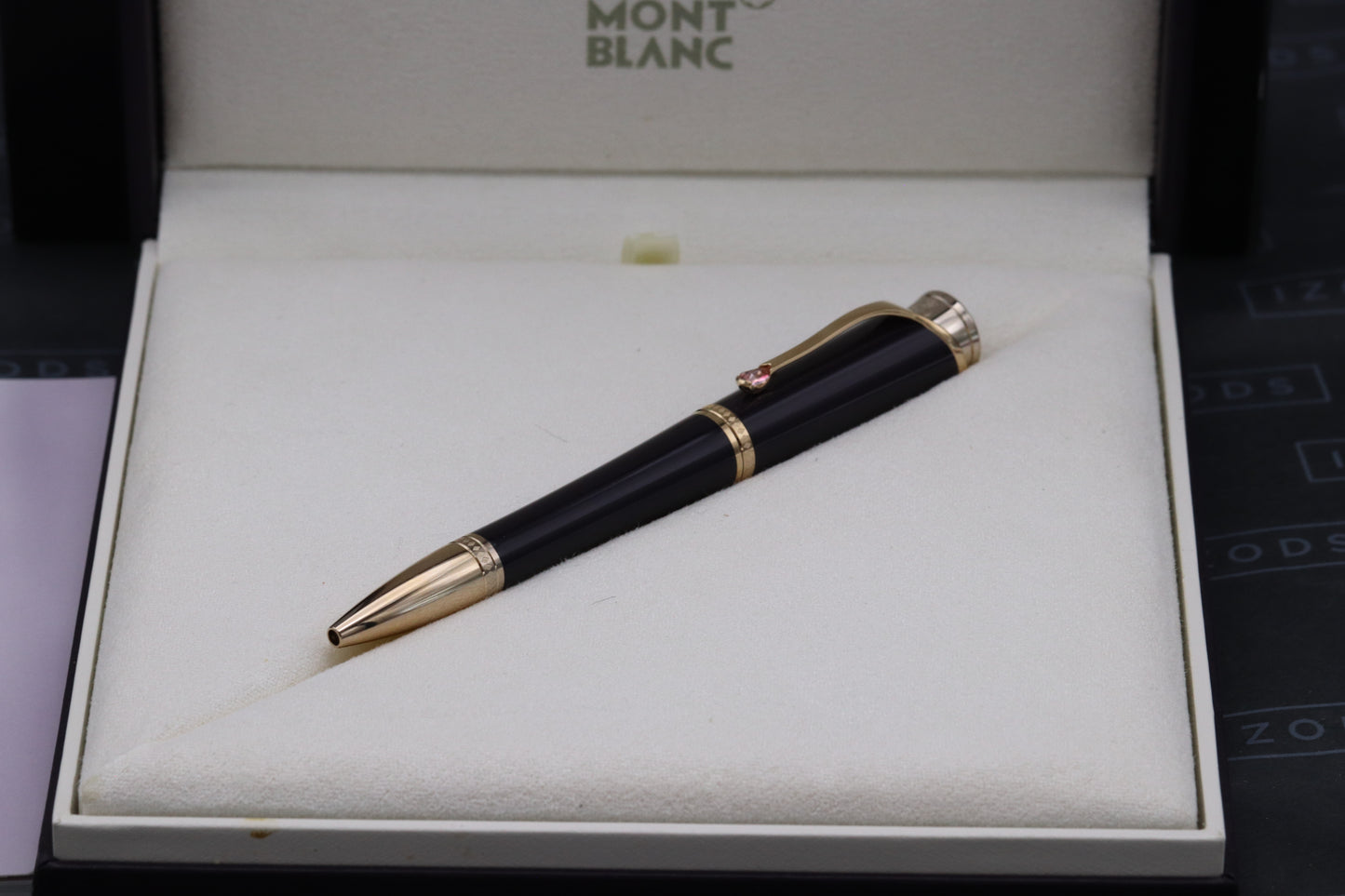Montblanc Princesse Grace de Monaco Purple Ballpoint Pen