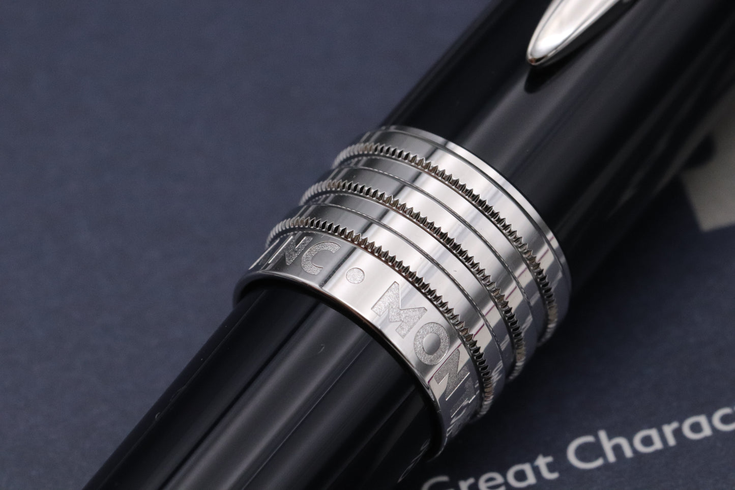 Montblanc Great Characters JFK Blue Special Edition Fountain Pen - DIPPED - Fine Nib