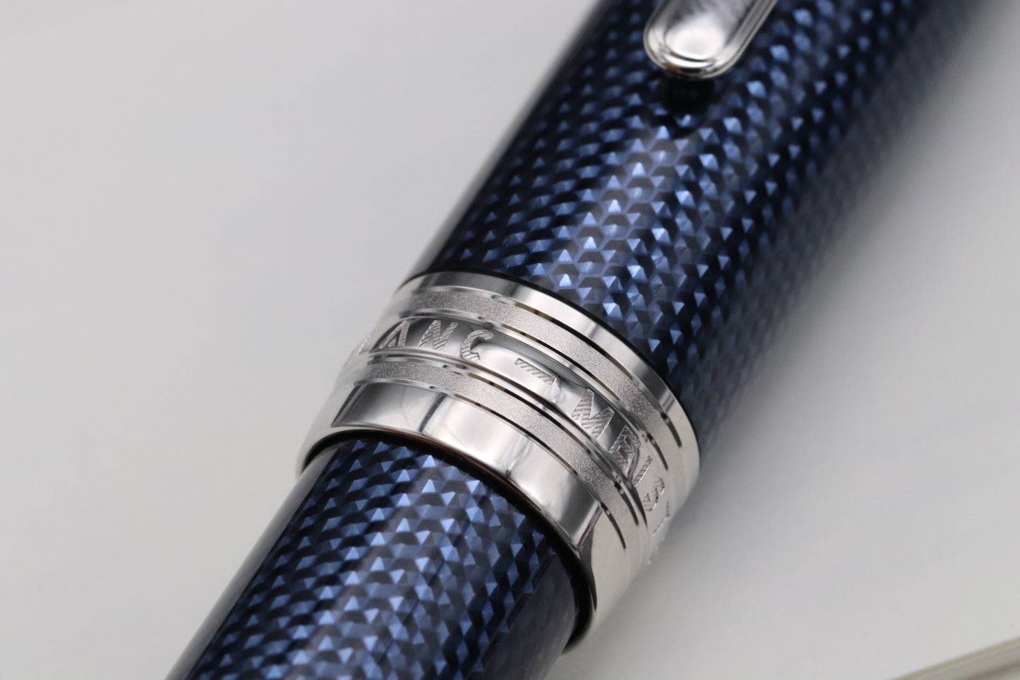 Montblanc Meisterstuck LeGrand Blue Hour Fountain Pen - UNUSED - Fine Nib
