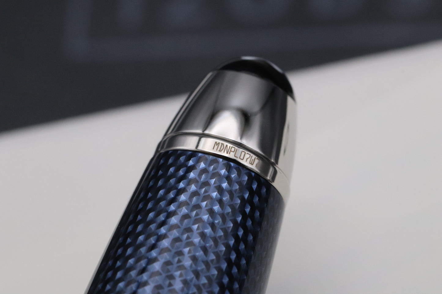 Montblanc Meisterstuck LeGrand Blue Hour Fountain Pen - UNUSED - Fine Nib
