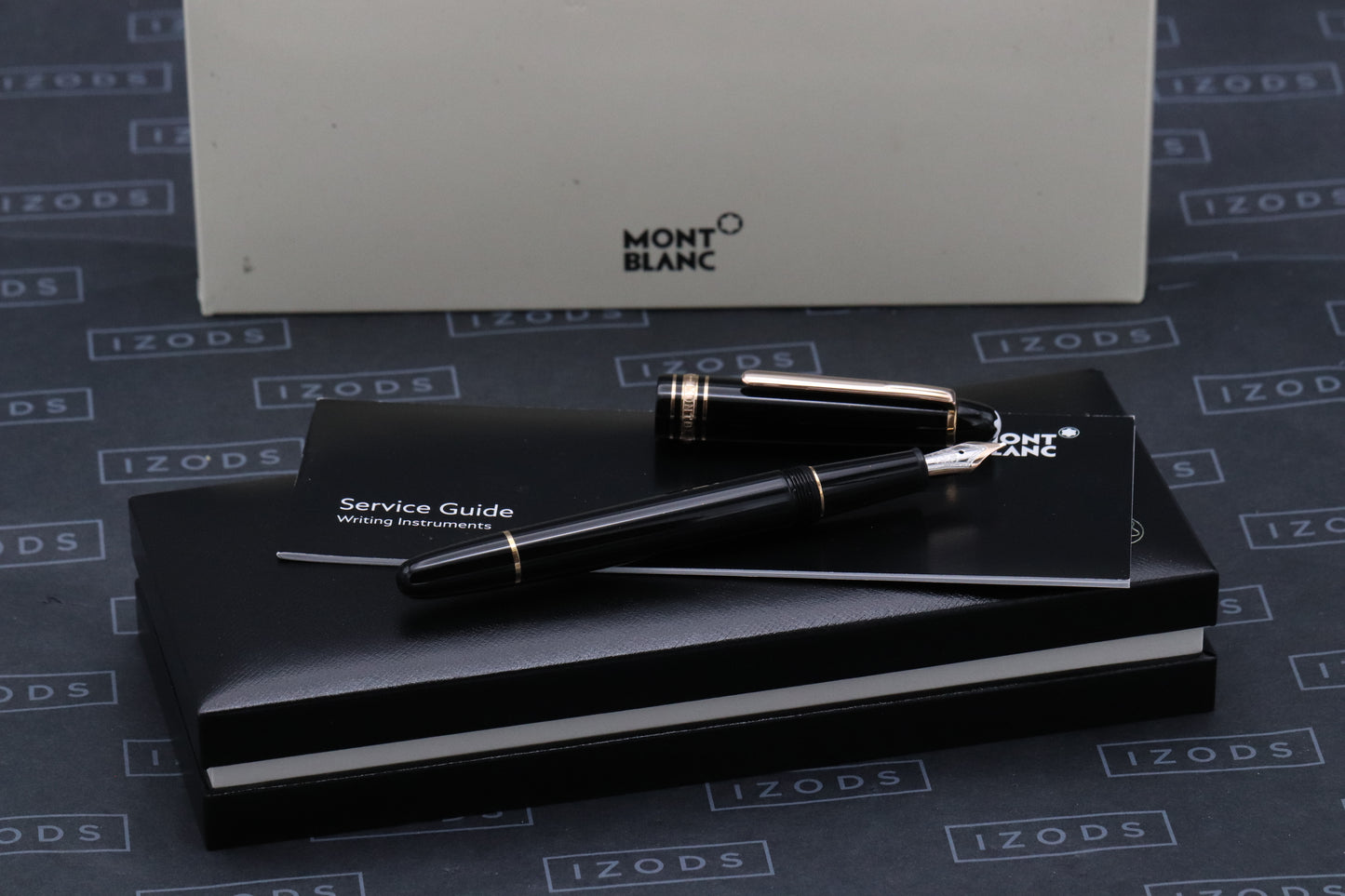 Montblanc Meisterstuck 145 Classique Red Gold Coated Fountain Pen