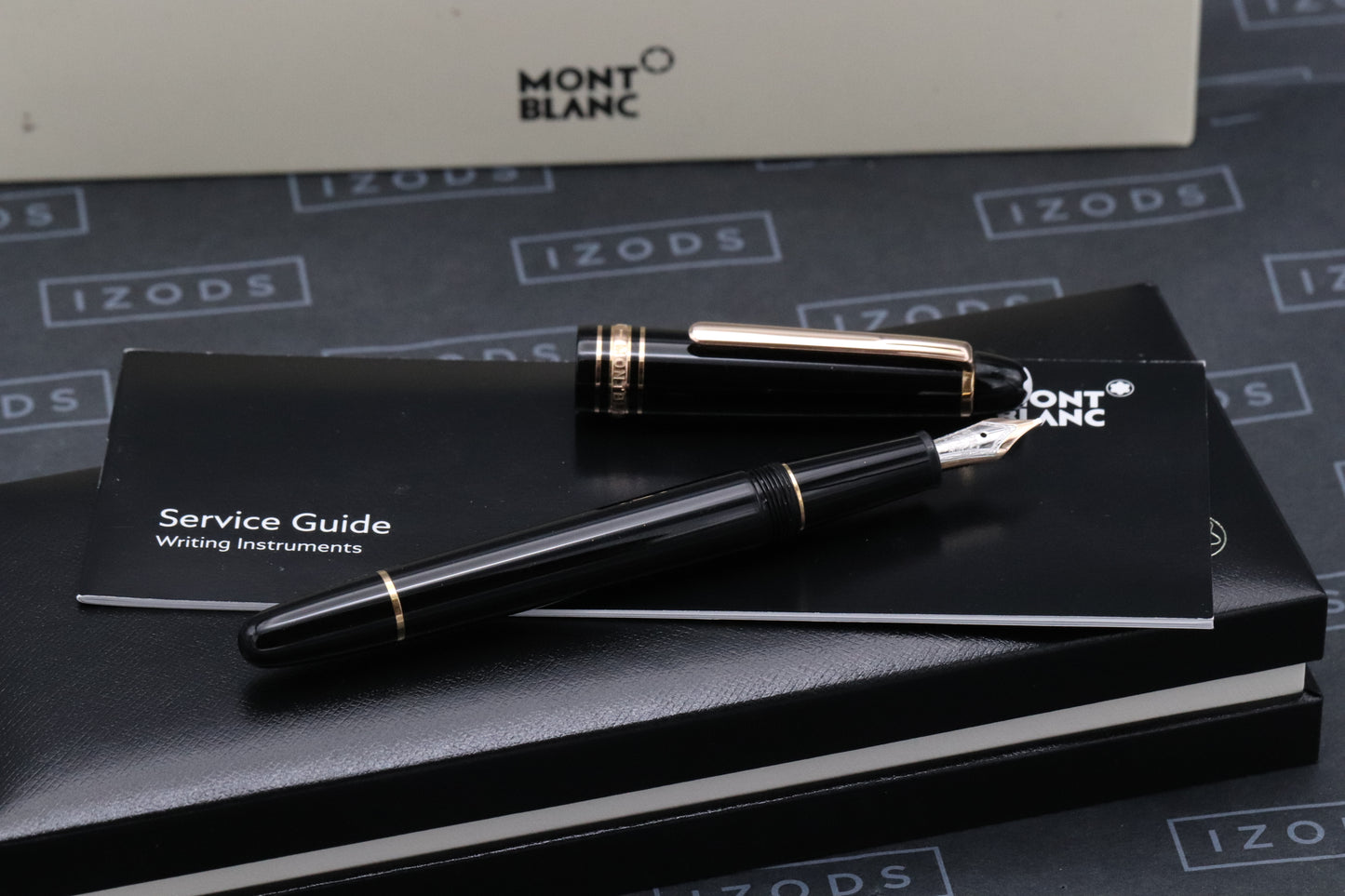 Montblanc Meisterstuck 145 Classique Red Gold Coated Fountain Pen