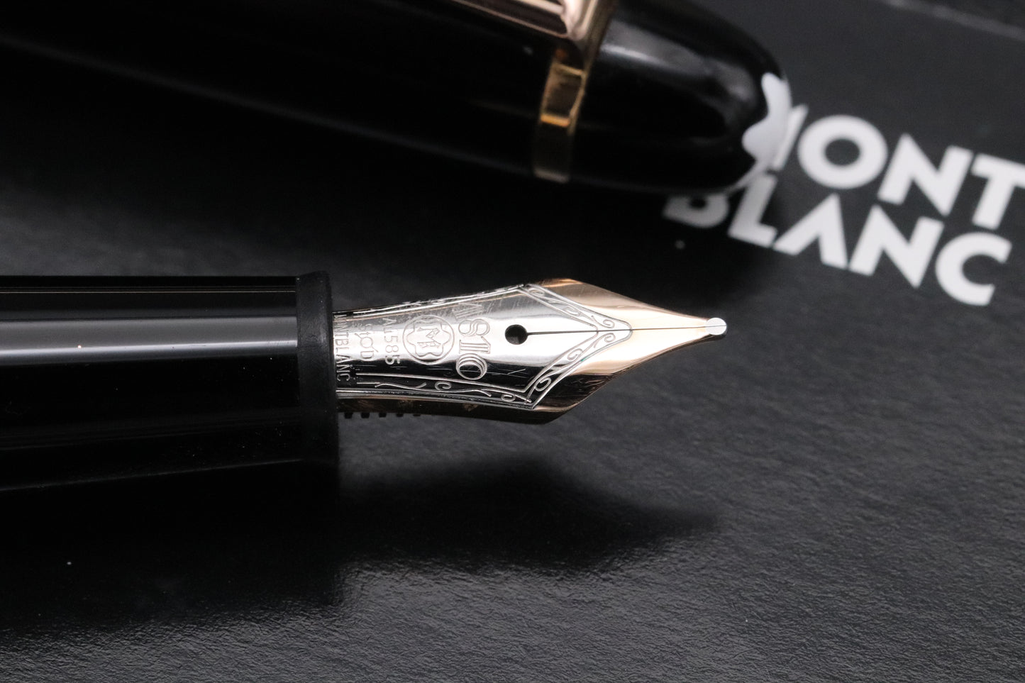 Montblanc Meisterstuck 145 Classique Red Gold Coated Fountain Pen