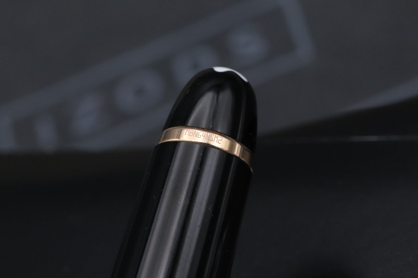 Montblanc Meisterstuck 145 Classique Red Gold Coated Fountain Pen