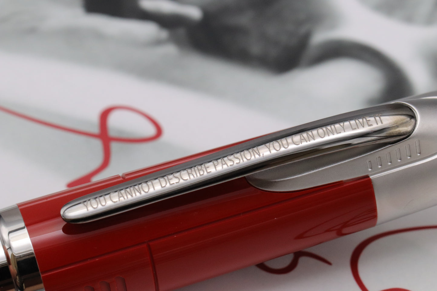 Montblanc Great Characters Enzo Ferrari Special Edition Fountain Pen - UNUSED - Fine Nib