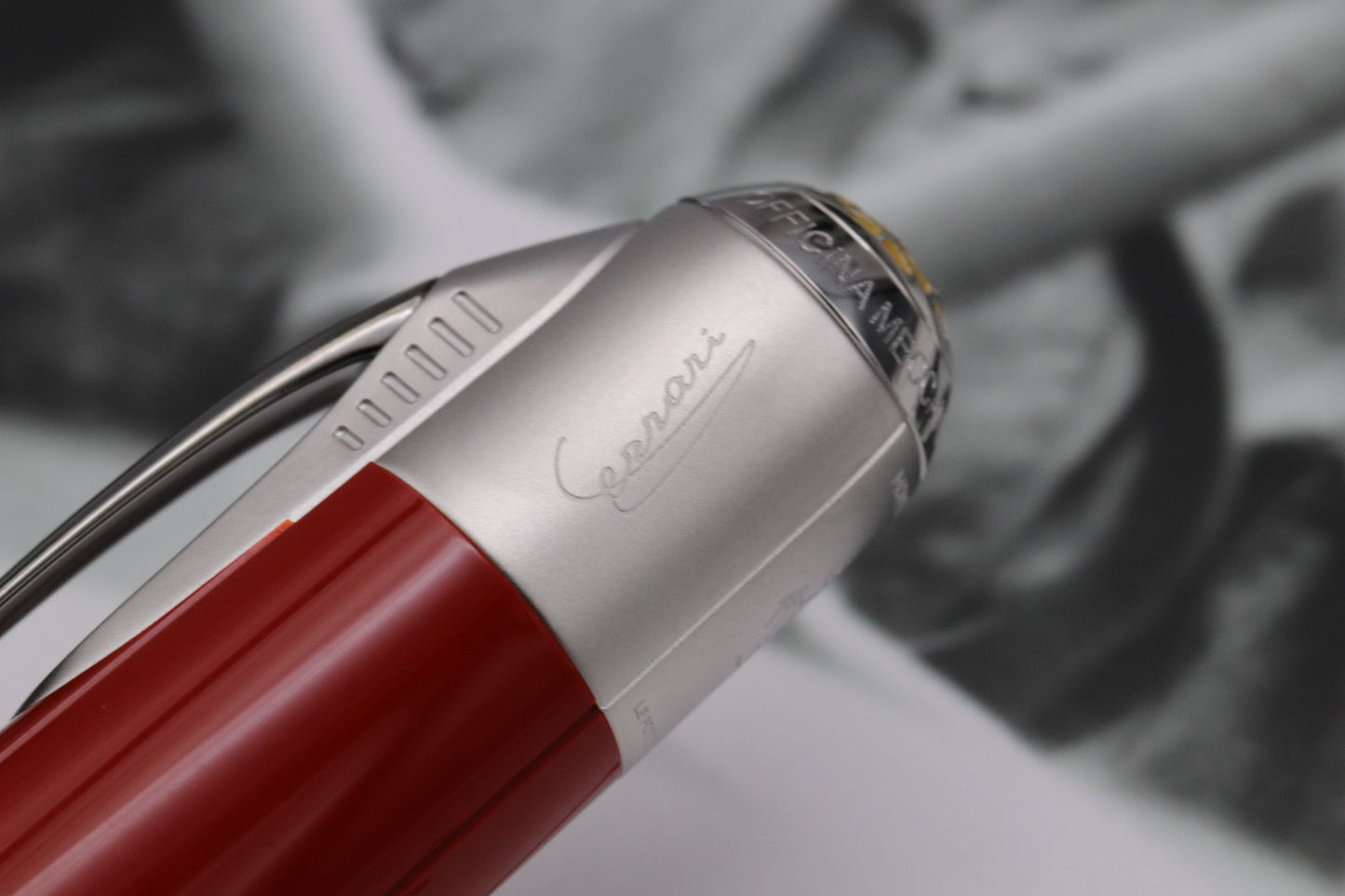 Montblanc Great Characters Enzo Ferrari Special Edition Fountain Pen - UNUSED - Fine Nib