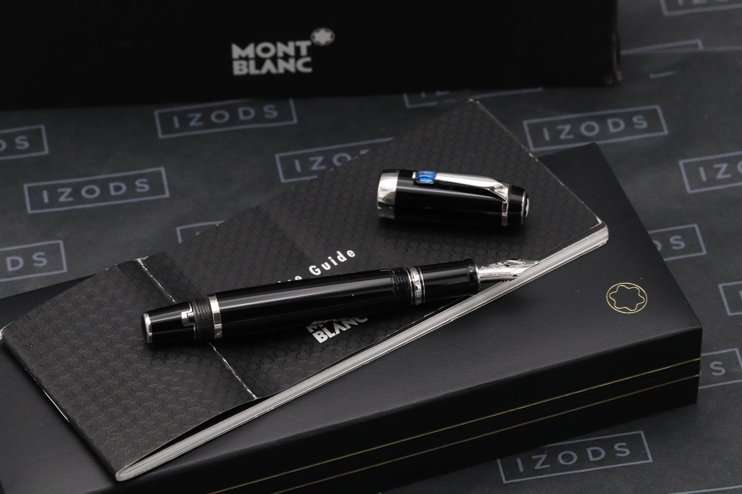 Montblanc Boheme Bleu Fountain Pen - Broad Nib