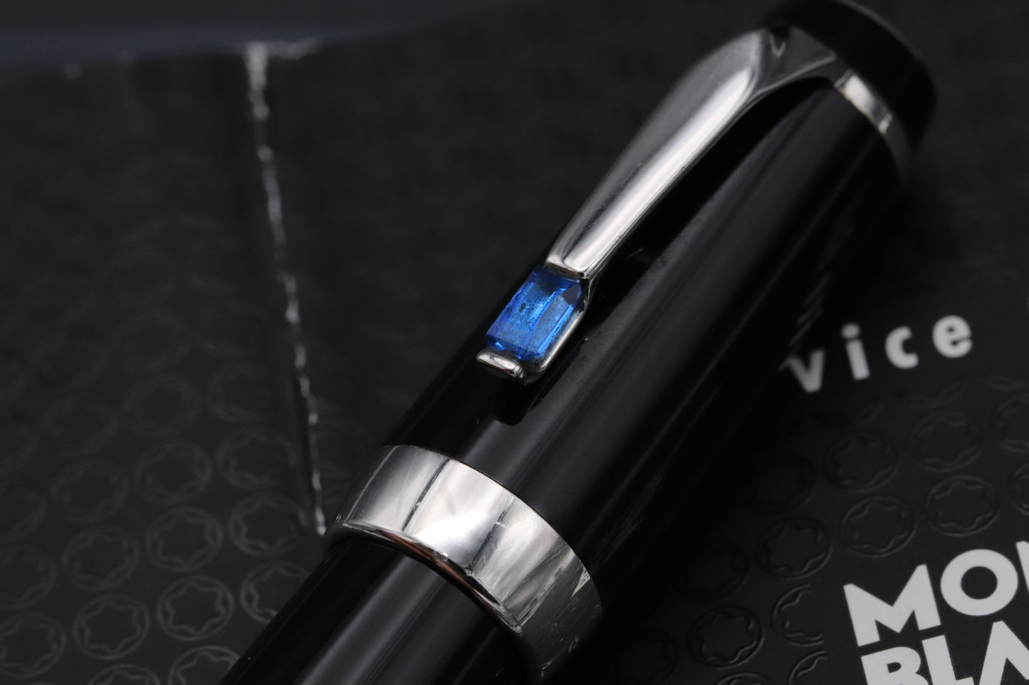 Montblanc Boheme Bleu Fountain Pen - Broad Nib
