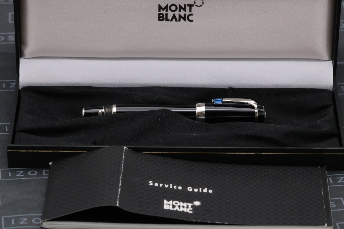 Montblanc Boheme Bleu Fountain Pen - Broad Nib