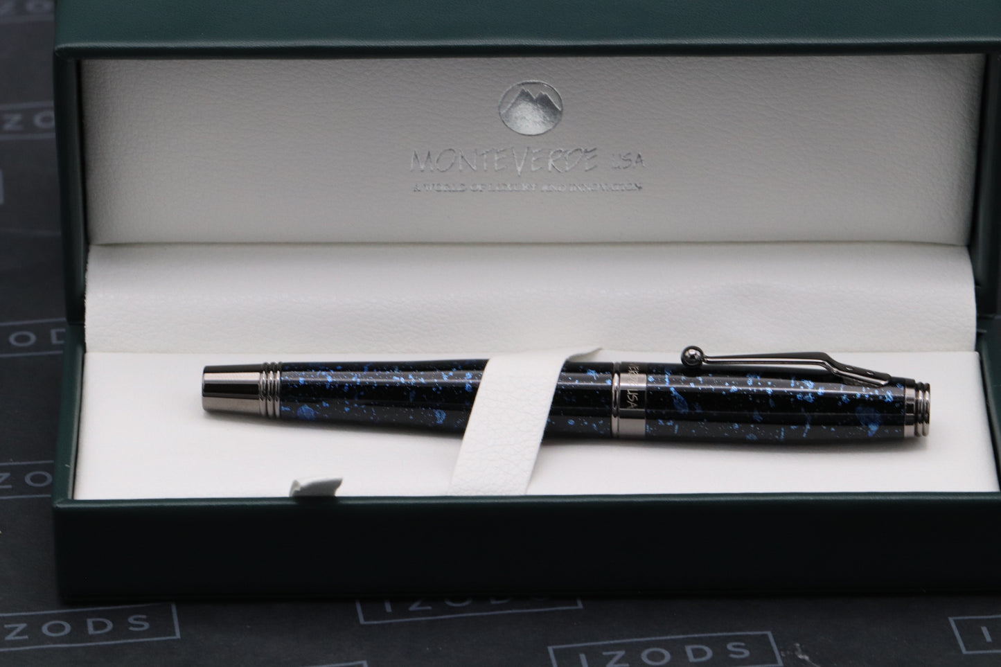 Monteverde Invincia Vega Starlight Blue Fountain Pen