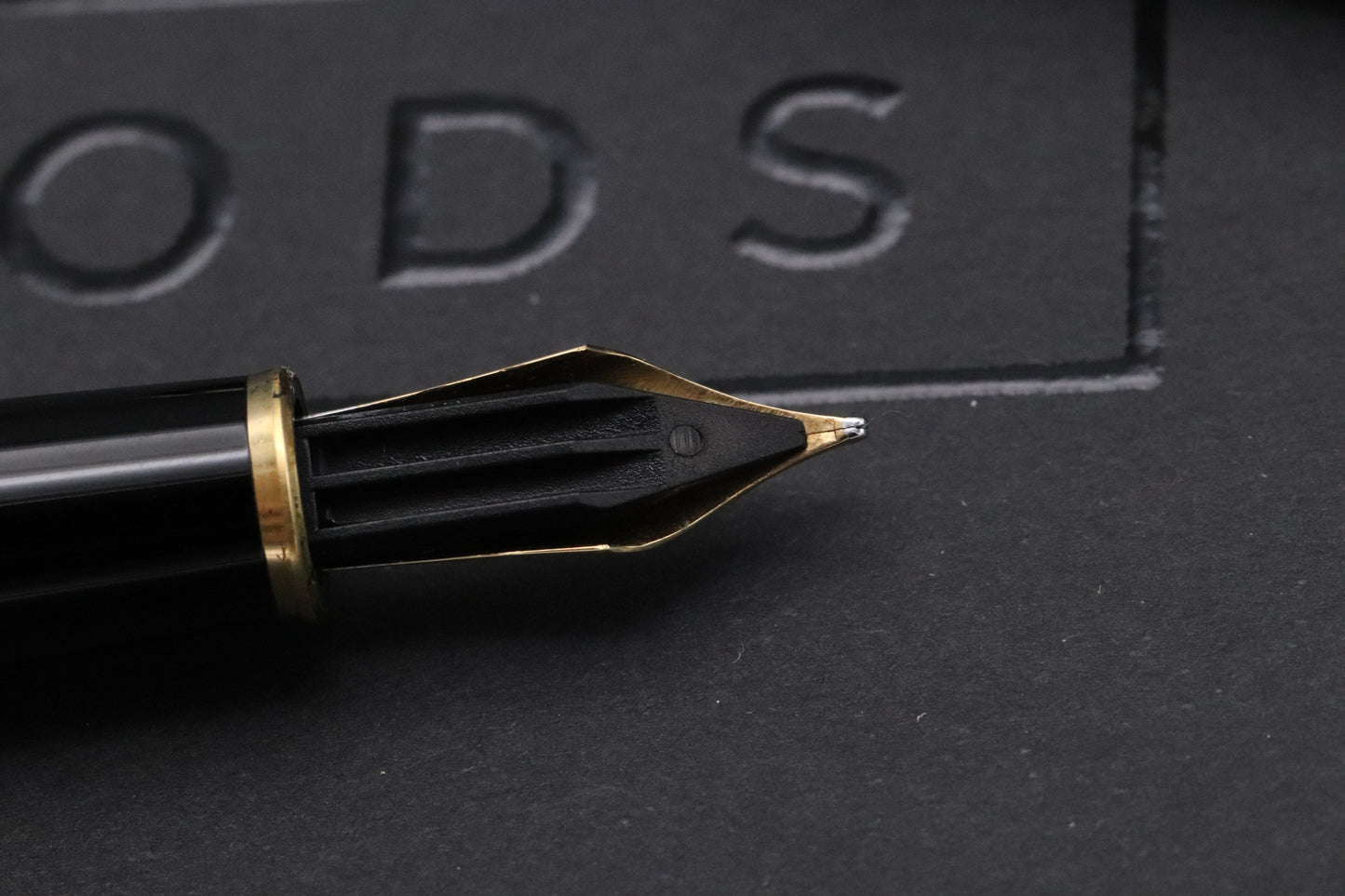 Montblanc Meisterstuck 144 Classique Gold Coated Fountain Pen - OM Nib