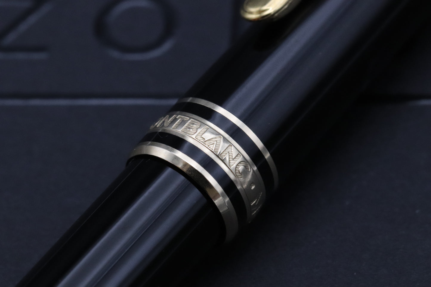 Montblanc Meisterstuck 144 Classique Gold Coated Fountain Pen - OM Nib