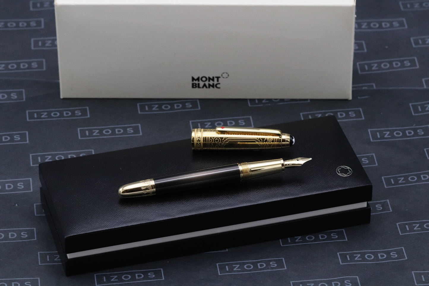Montblanc Meisterstuck Classique Around The World in 80 Days Doue Fountain Pen - BB