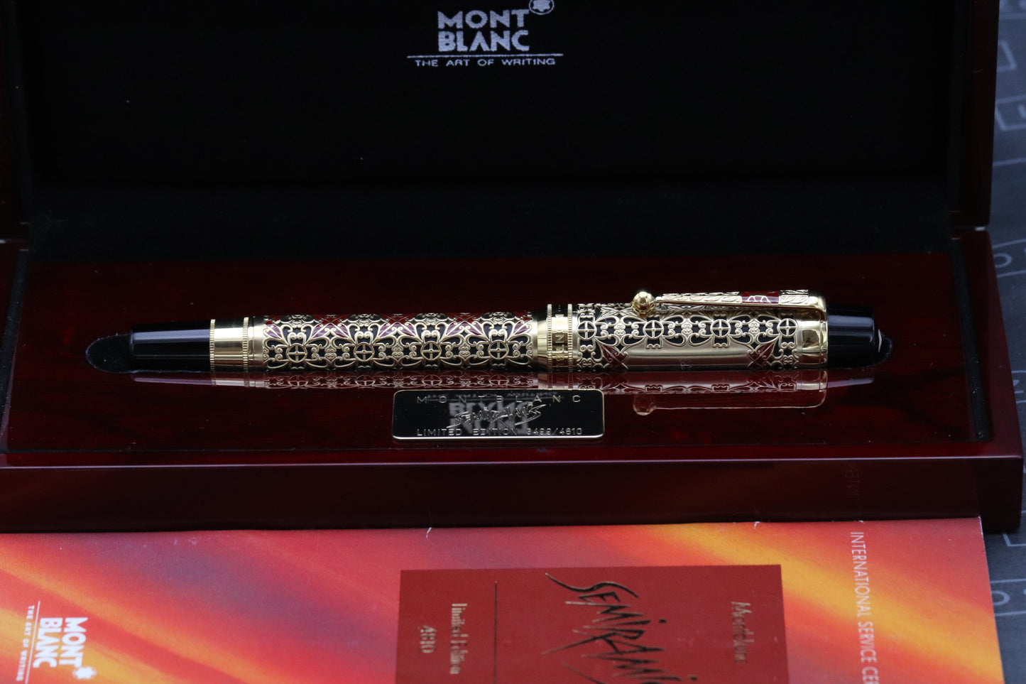Montblanc Patron of Art 4810 Semiramis Fountain Pen