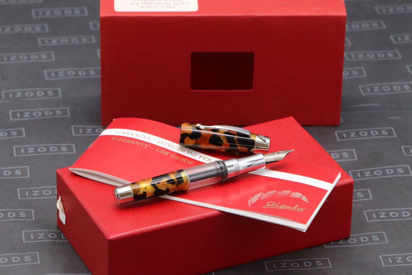 Stipula La Ventidue 22 Tartarugato Fountain Pen - NEVER INKED