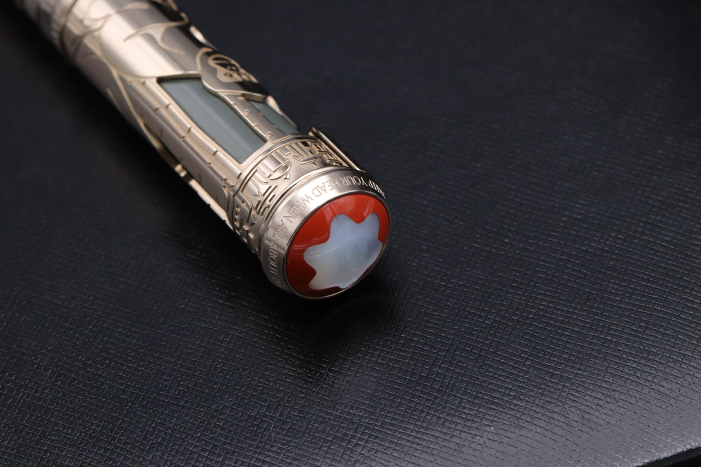 Montblanc Writers Edition Rudyard Kipling 1895 Tribute to 'IF' Fountain Pen - BB Nib