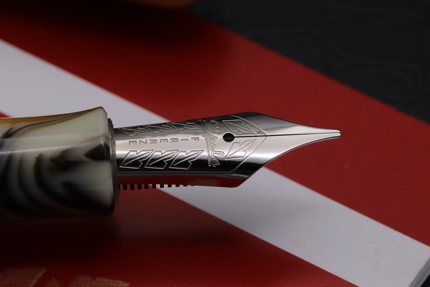 Stipula Etruria Magnifica Pirite Fountain Pen - NEVER INKED - 1.1 Stub