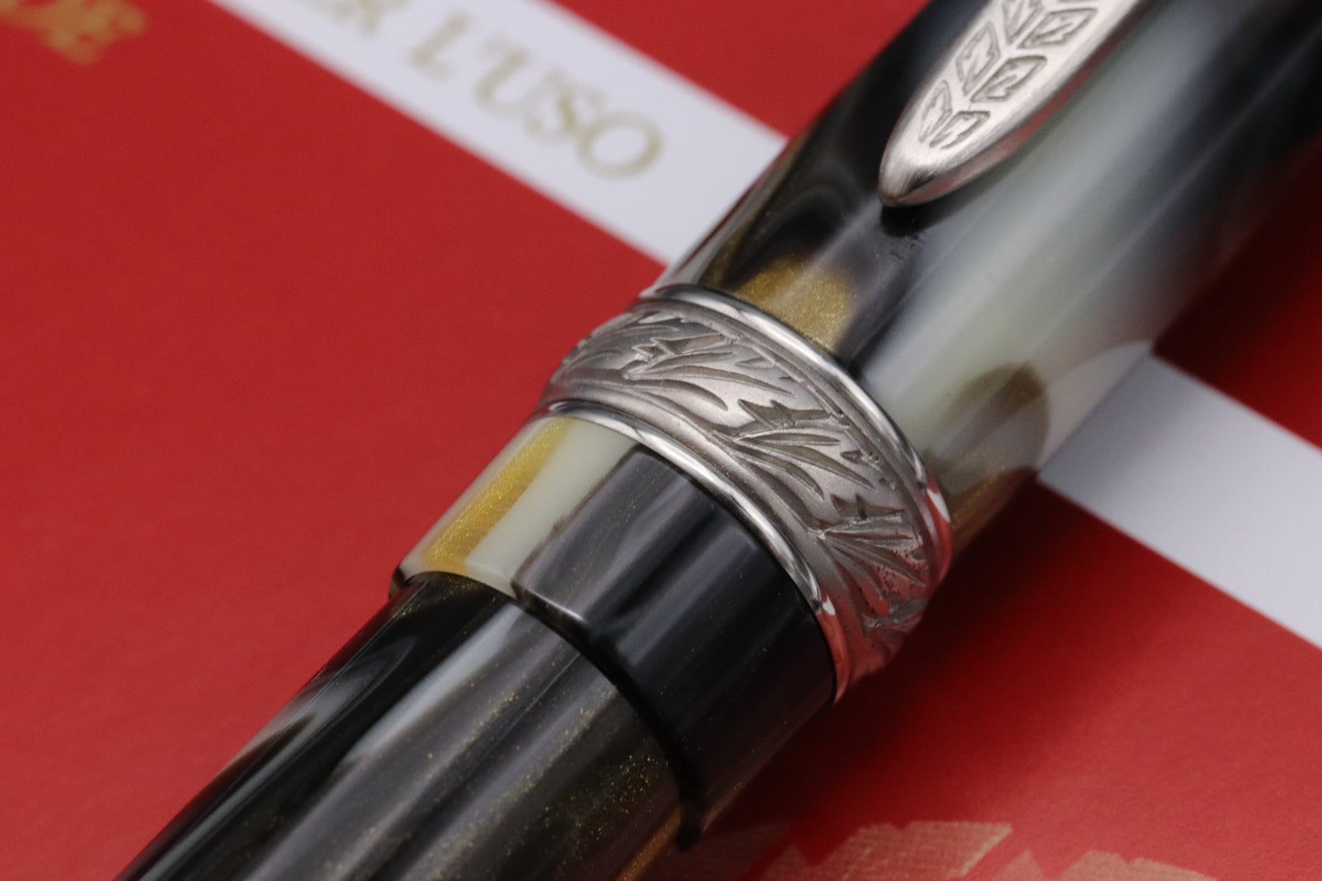 Stipula Etruria Magnifica Pirite Fountain Pen - NEVER INKED - 1.1 Stub