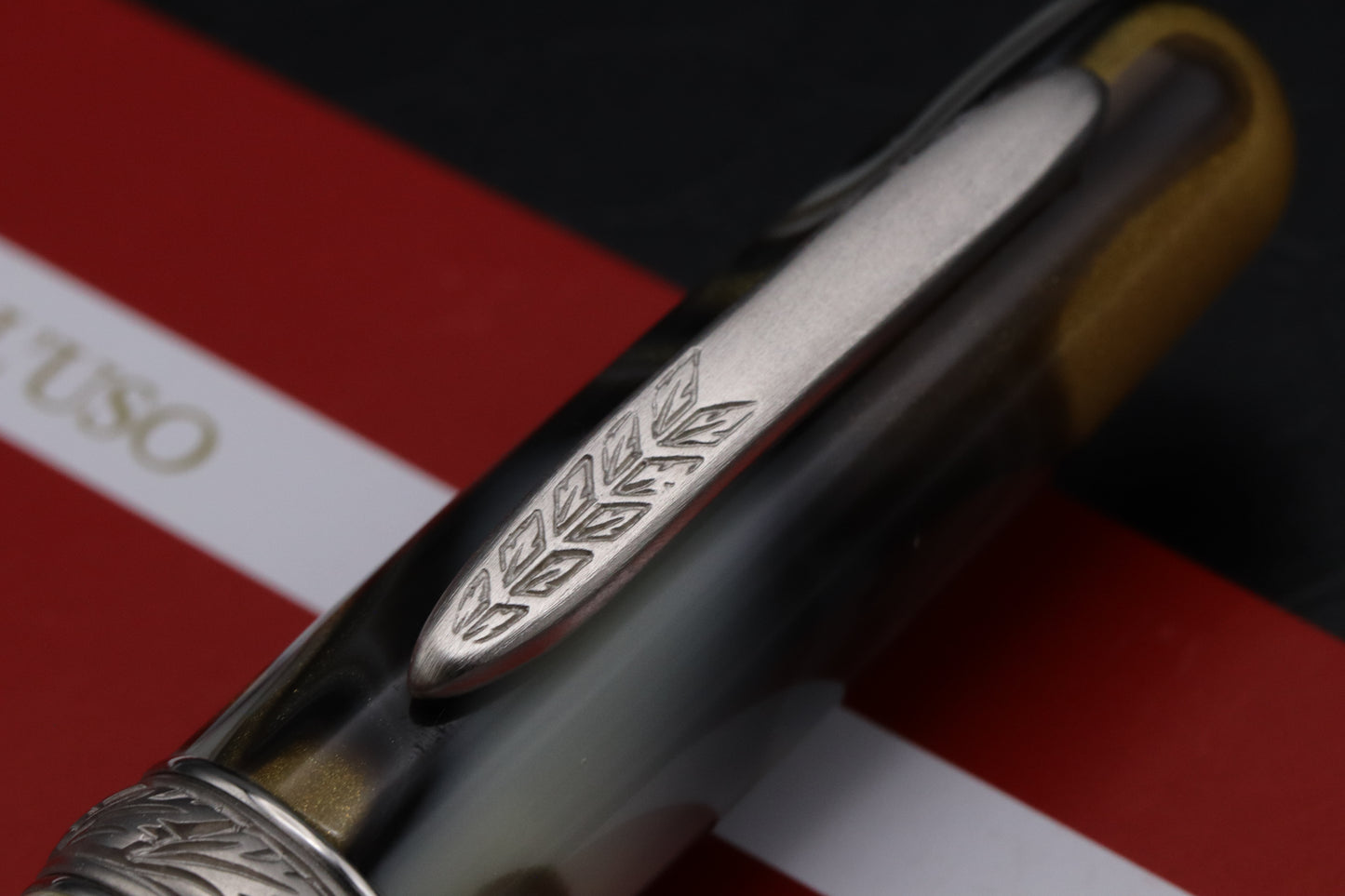 Stipula Etruria Magnifica Pirite Fountain Pen - NEVER INKED - 1.1 Stub