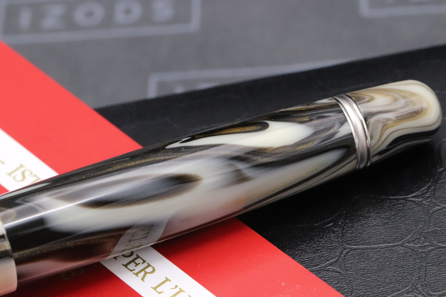 Stipula Etruria Magnifica Pirite Fountain Pen - NEVER INKED - 1.1 Stub