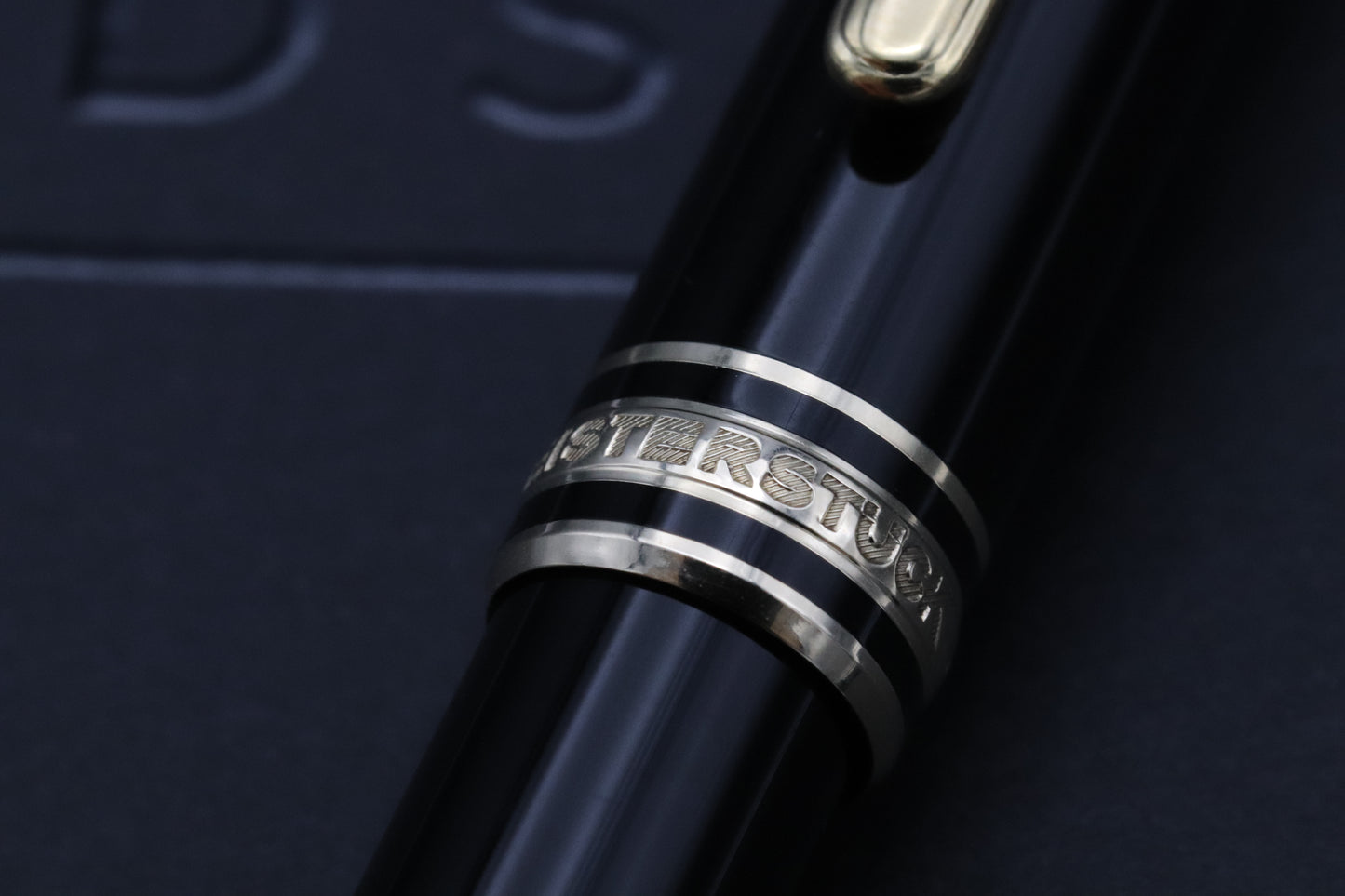 Montblanc Meisterstuck 144 Classique Gold Coated Fountain Pen - Monotone EF Nib