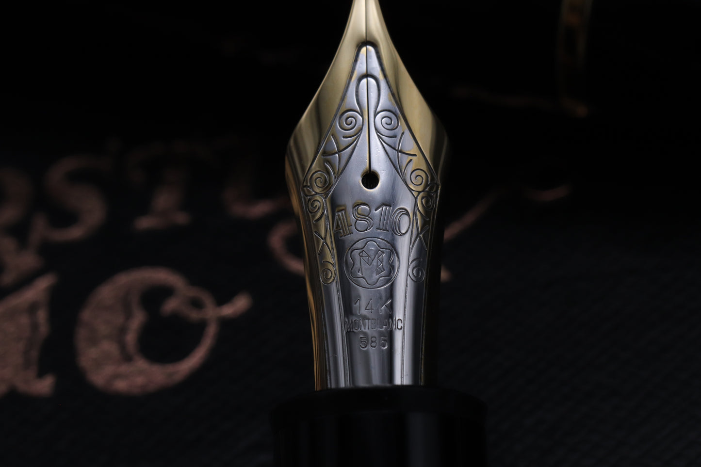 Montblanc Meisterstuck 149 Gold-Coated Fountain Pen - 1985-91 - Broad Nib