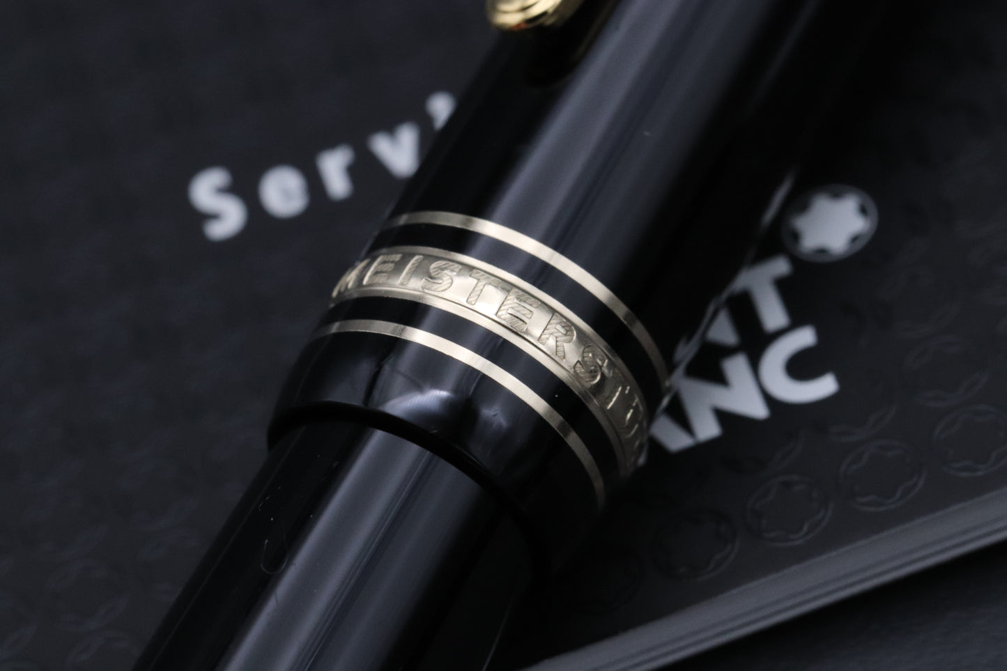 Montblanc Meisterstuck 147 Traveller Gold Coated Fountain Pen