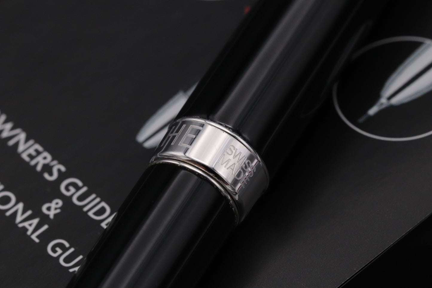 Caran d'Ache Leman Black Bi-Function Black Ballpoint / Mechanical Pencil