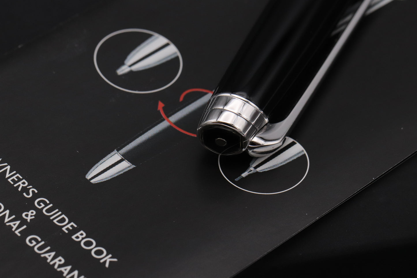 Caran d'Ache Leman Black Bi-Function Black Ballpoint / Mechanical Pencil