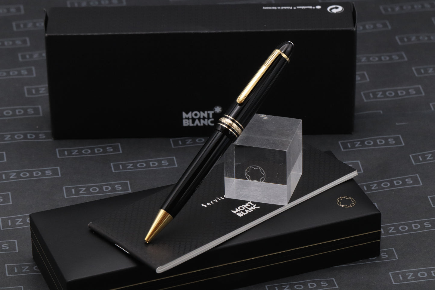Montblanc Meisterstück 161 LeGrand Gold Coated Ballpoint Pen - UNUSED